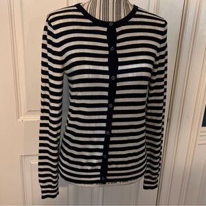 Striped gap small cardigan S117